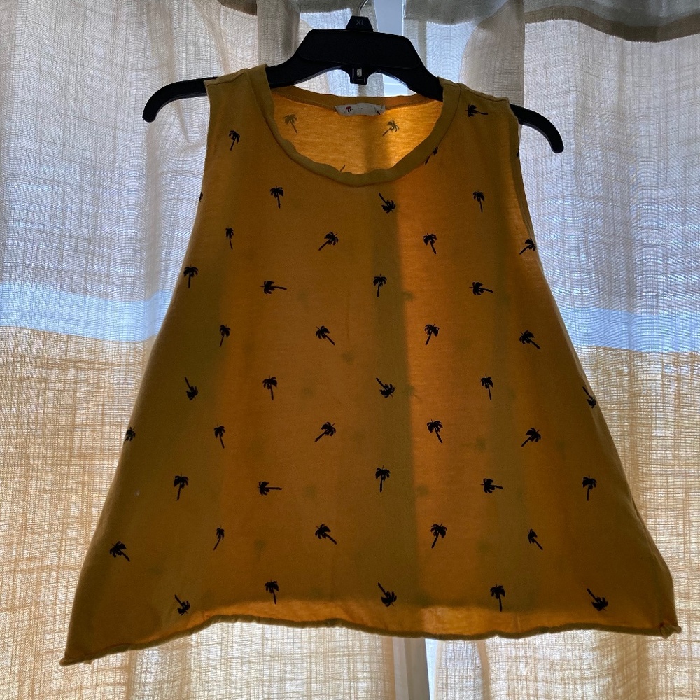 French Pastry tropical tank top